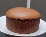 Foto langkah ke 8 dari resep Ogura Cake Cokelat.