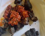 A picture of step 1 of Stick meat with twist.