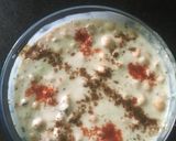 A picture of step 10 of Sweet bundi ki Kheer and bundi Raita.