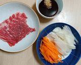 日式月見牛丼的食譜步驟1照片