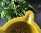 Foto del paso 3 de la receta: Pesto "Palmerita Café", de pistachos, albahaca🌿 y tofu ahumado