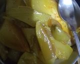 A picture of step 1 of Aam panna.