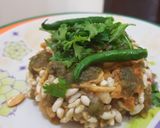 A picture of step 6 of Bhelpuri.