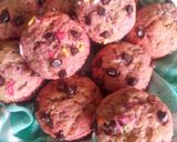 Foto langkah ke 4 dari resep Muffin buah naga merah.
