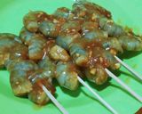 Foto langkah ke 4 dari resep Udang Bakar Asam Manis.
