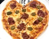 Une image de l'étape 5 de Pizza cœur.
