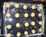 A picture of step 3 of Condensed milk cookies.