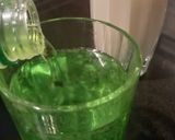 A picture of step 2 of Milk Soda.