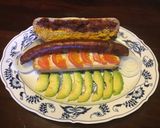 A picture of step 4 of California Farm Frankfurter Hot Dogs.