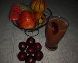 A picture of step 3 of Plum Drink.