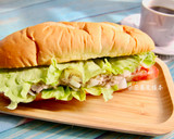 A picture of step 2 of Onion Tuna Salad Sandwich.