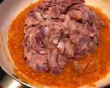 Foto del paso 7 de la receta: Contres de pollo en salsa de curry rojo con rovelones