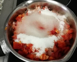 Foto del paso 4 de la receta: Mermelada de pimientos rojos