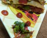Pizza paratha recipe step 3 photo