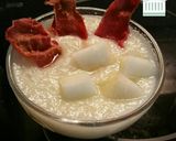 Foto del paso 4 de la receta Mousse de melón con crujiente de jamón