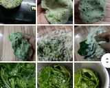 A picture of step 1 of Palak paratha.