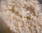 A picture of step 4 of Egg Barfi.