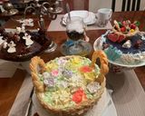 Hình bước làm 7 của món Fruit basket tart and roses