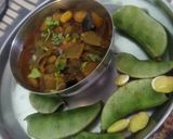पावटा वांग भाजी (Pavta Vang Bhaji Recipe In Marathi) रेसिपी स्टेप 2 फोटो 