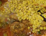 A picture of step 6 of Chicken With Daal Chaana.
