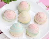 Foto langkah ke 10 dari resep Unicorn rainbow pastry mooncake(spiral mooncake).