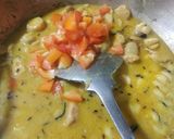 A picture of step 8 of Taro Root Curry Arbi.