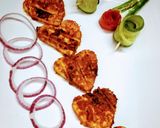 A picture of step 8 of Paneer dilruba.