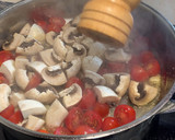 Foto del paso 2 de la receta: Tallarines con champiñones y tomates cherry