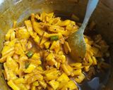 A picture of step 3 of Mango pickle in 2 days.