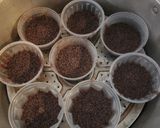 Foto langkah ke 6 dari resep Bolu Ketan Hitam Keju Lumer #628.