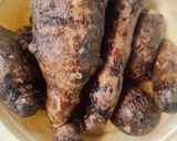 Foto langkah ke 1 dari resep Keripik Kimpul Pedas Manis.
