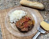 Foto del paso 6 de la receta: Bifecitos de Roast beef a la criolla - A la olla. Se desarman!