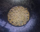 A picture of step 3 of Hara Chana Paneer.