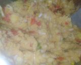 A picture of step 2 of Vegetable samosy.