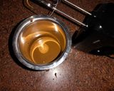 A picture of step 3 of Dalgona Coffee.