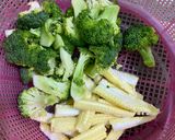 Foto langkah ke 1 dari resep Tumis Brokoli Cumi.