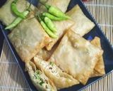 Foto langkah ke 4 dari resep Martabak Telur Tahu Bakso Kulit Pangsit.