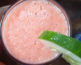 A picture of step 2 of Watermelon Cucumber Smoothie.