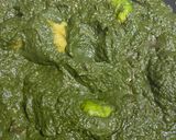A picture of step 4 of Palak aloo 🌱🍃.