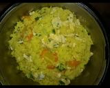 A picture of step 1 of Chinese rice and stew.