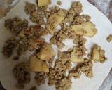 Qeema Aaluu paratha recipe step 2 photo