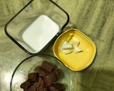 Foto langkah ke 1 dari resep Chocolate cheesecake.