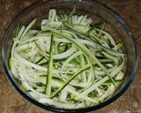 Foto del paso 1 de la receta: Fetuccini de calabacín
