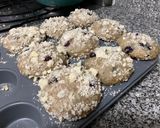 Foto del paso 5 de la receta: Muffins de banana y arándanos