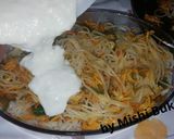 A picture of step 7 of Spaghetti Casserole.