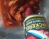 A picture of step 1 of Gesha stew.