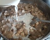 A picture of step 8 of Taro Cake.