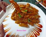 A picture of step 8 of Honey Chili Potato.