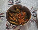 ભીંડા નુ શાક (Bhinda Shak Recipe In Gujarati) રેસીપી સ્ટેપ2ફોટો
