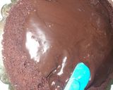 A picture of step 5 of Chocolate truffle cake😊.